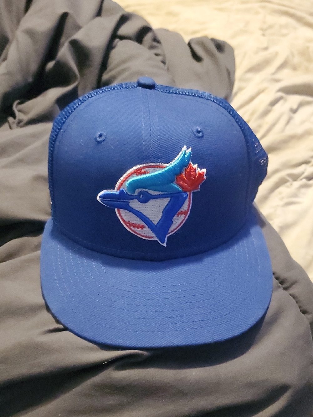 New Era Royal Blue Toronto Blue Jays FittedHat With All Star Game Patch..⚾